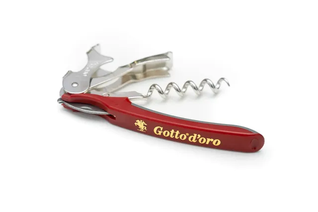 gotto-d-oro-cavatappi-professionale-rot-korkenzieher image 1