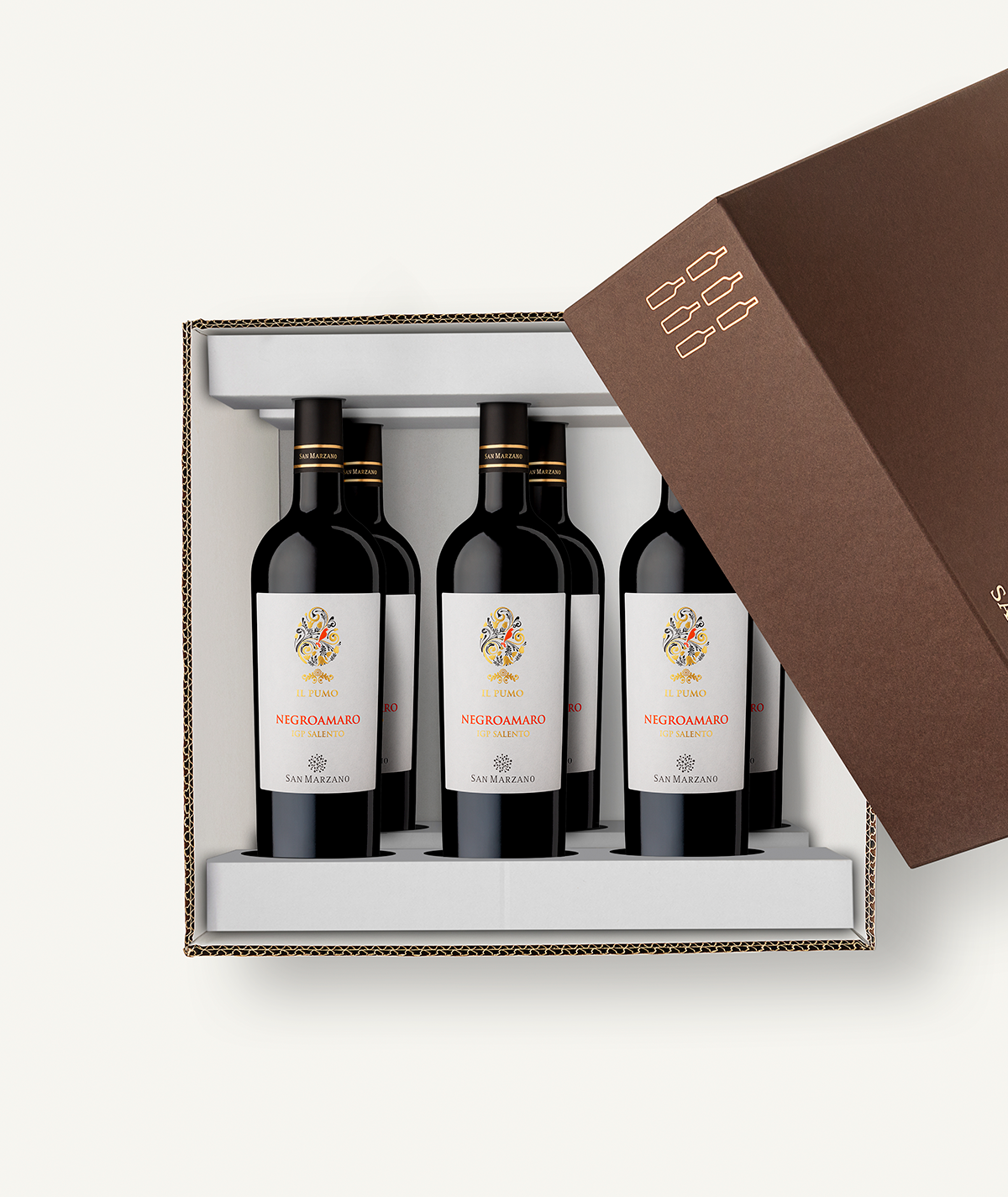 cantine-san-marzano-il-pumo-negroamaro-salento-igp-rotwein-6er-box image 2