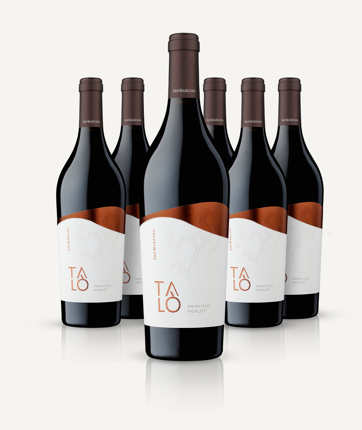 cantine-san-marzano-tal-primitivo-merlot-salento-igp-rotwein-6er-box image 3