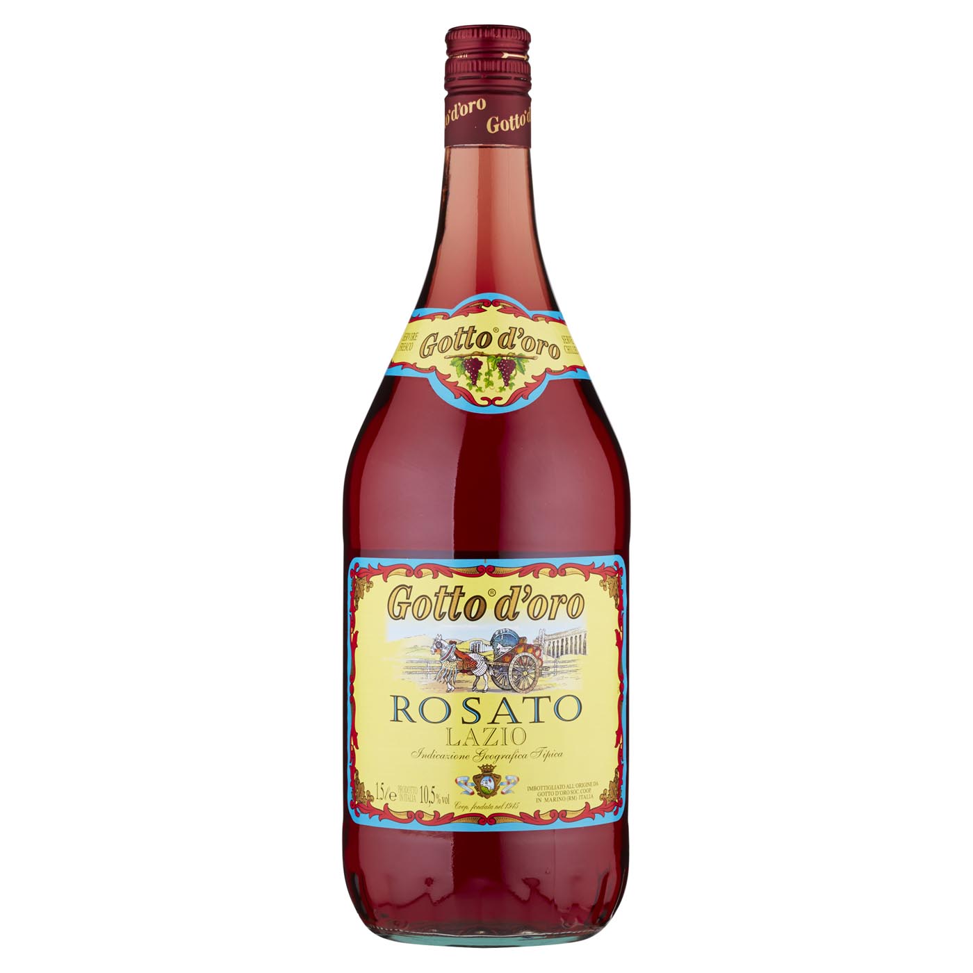 gotto-d-oro-rosato-lazio-igt-ros-wein-1-5l-magnum-linea-classica image 1
