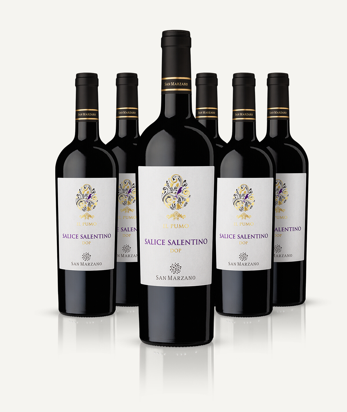 cantine-san-marzano-il-pumo-salice-salentino-dop-rotwein-6er-box image 3