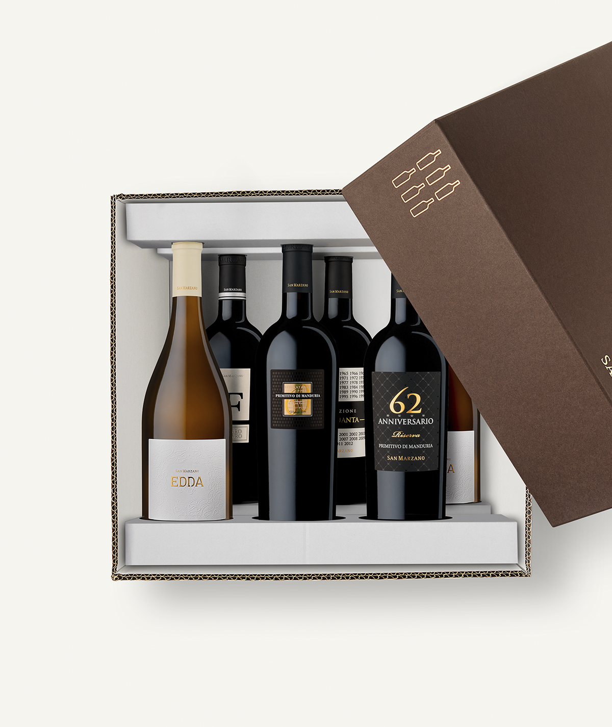 cantine-san-marzano-box-degustazione-top-5-flaschen-apulien image 2