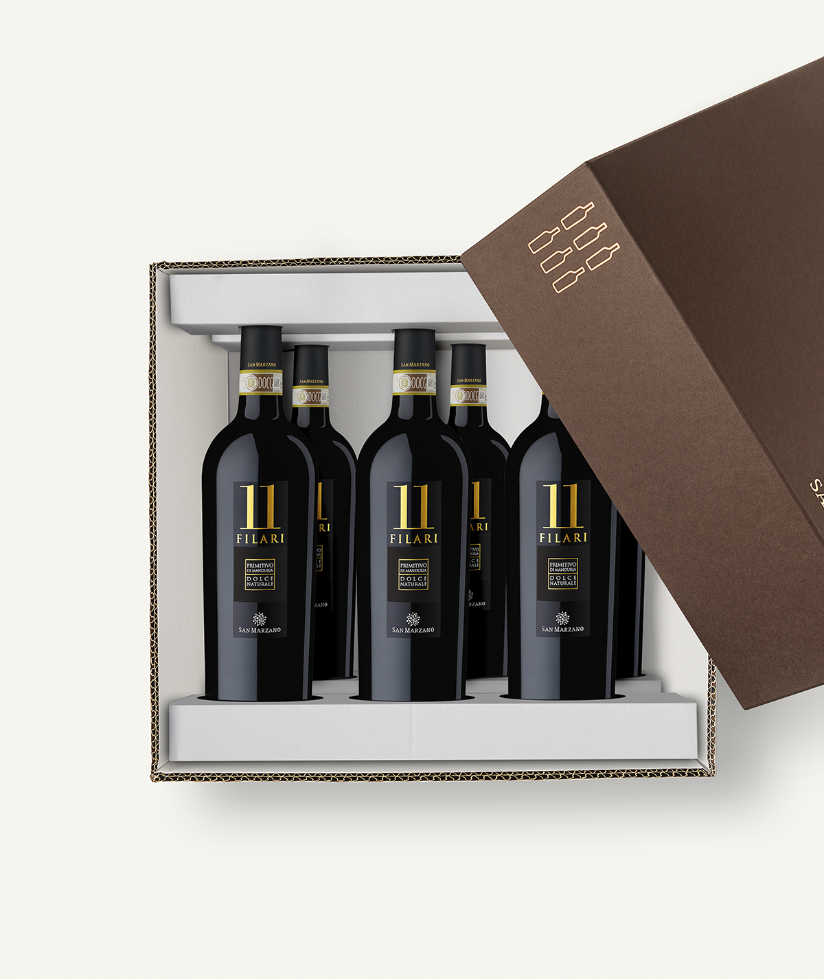 cantine-san-marzano-11-filari-primitivo-di-manduria-docg-dolce-naturale-6-flasch image 2